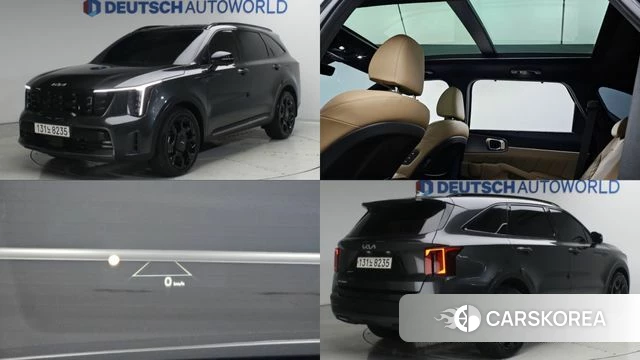 Kia The New Sorento 4th Generation 2023 Серый из Кореи