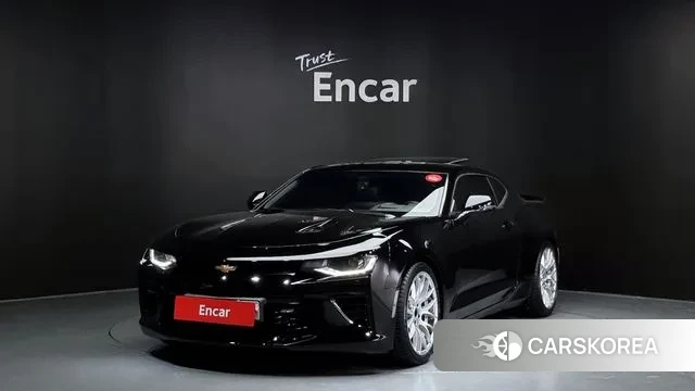 Chevrolet (GM Daewoo) All New Camaro 2018 Черный из Кореи