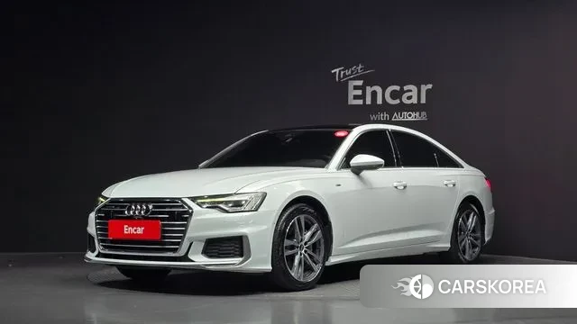 Audi A6 (C8) 2021 Белый из Кореи