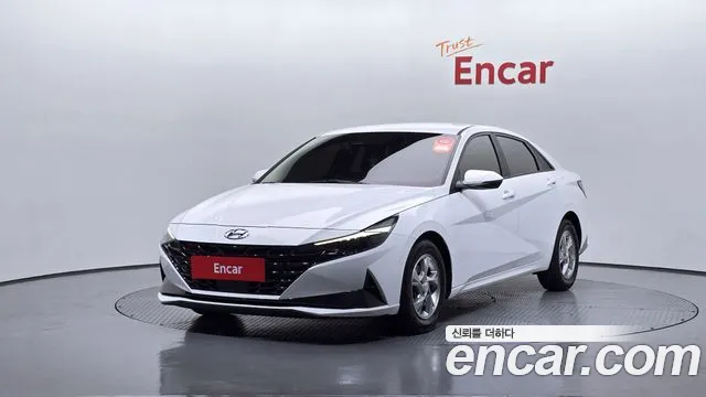 Hyundai Avante (CN7) 2020 Белый из Кореи