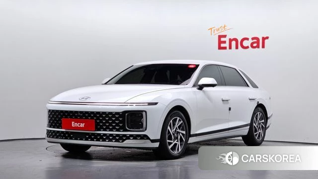 Hyundai Grandeur Hybrid (GN7) 2023 Белый из Кореи