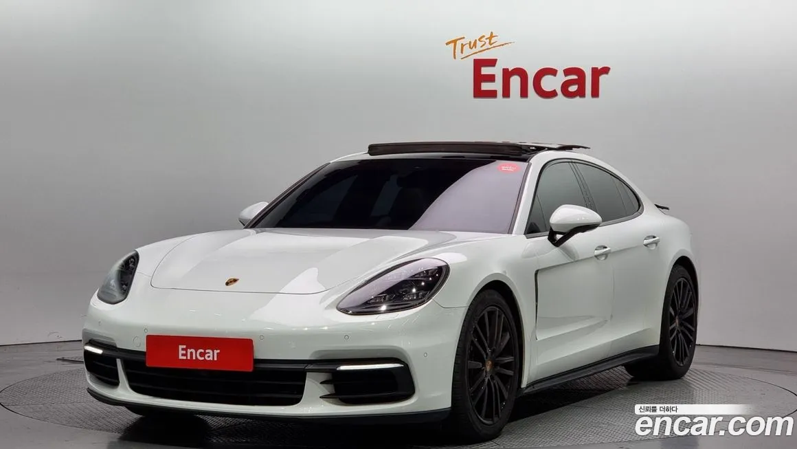 Porsche Panamera (971) 2018 Белый из Кореи
