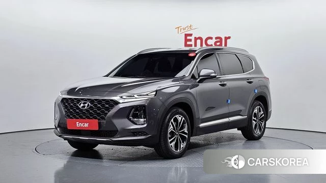 Hyundai Santa Fe TM 2019 Серый из Кореи