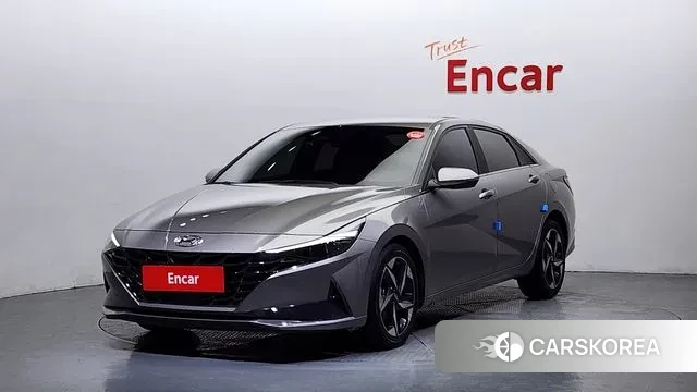 Hyundai Avante (CN7) 2020 Серебристо-серый из Кореи