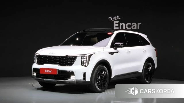 Kia The New Sorento 4th Generation 2024 Белый из Кореи