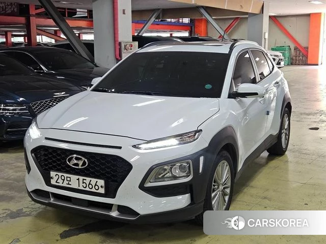 Hyundai Kona 2018 Белый из Кореи