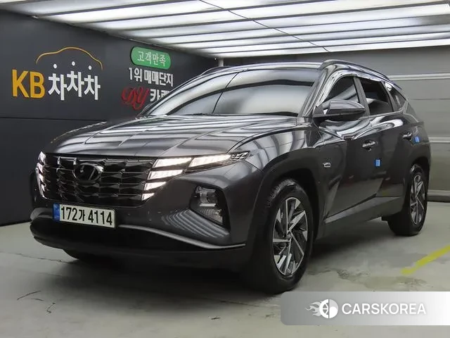 Hyundai Tucson (NX4) 2021 Серый из Кореи