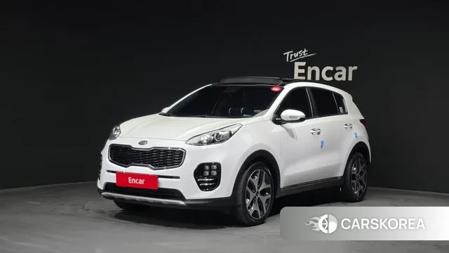 Kia Sportage 4th Generation 2018 Белый из Кореи