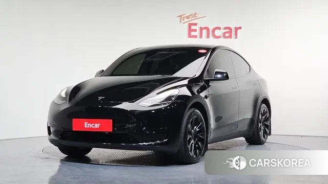 Tesla Model Y 2023 Черный из Кореи
