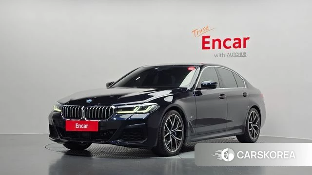 BMW 5 Series (G30) 2023 Черный из Кореи