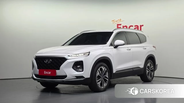 Hyundai Santa Fe TM 2018 Белый из Кореи