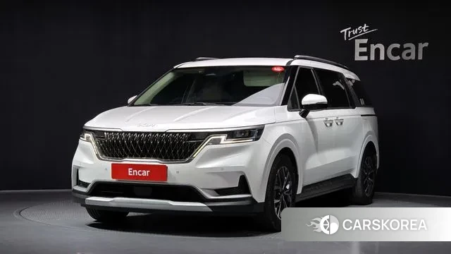 Kia Carnival 4th generation 2023 Белый из Кореи