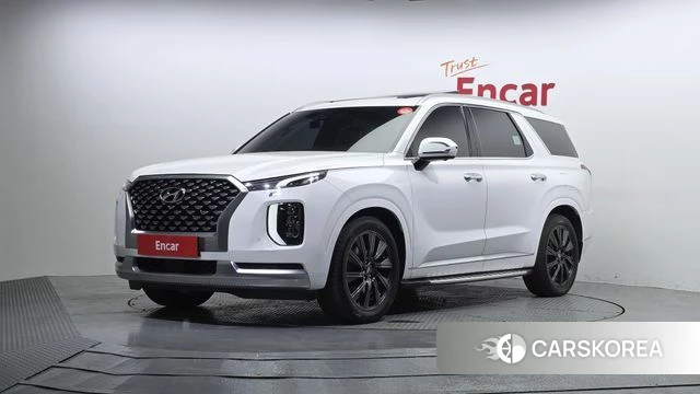 Hyundai Palisade 2021 Белый из Кореи