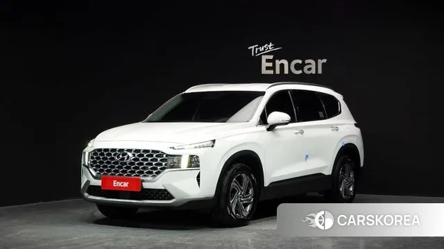 Hyundai The New Santa Fe 2021 Белый из Кореи