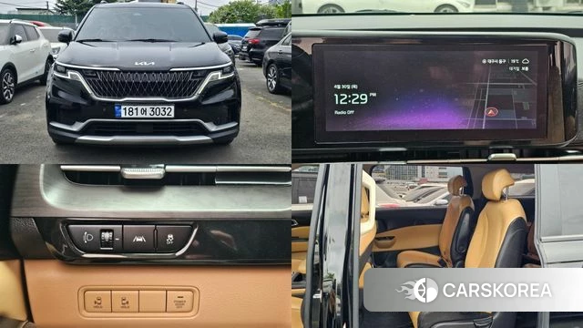 Kia Carnival 4th generation 2021 Черный из Кореи