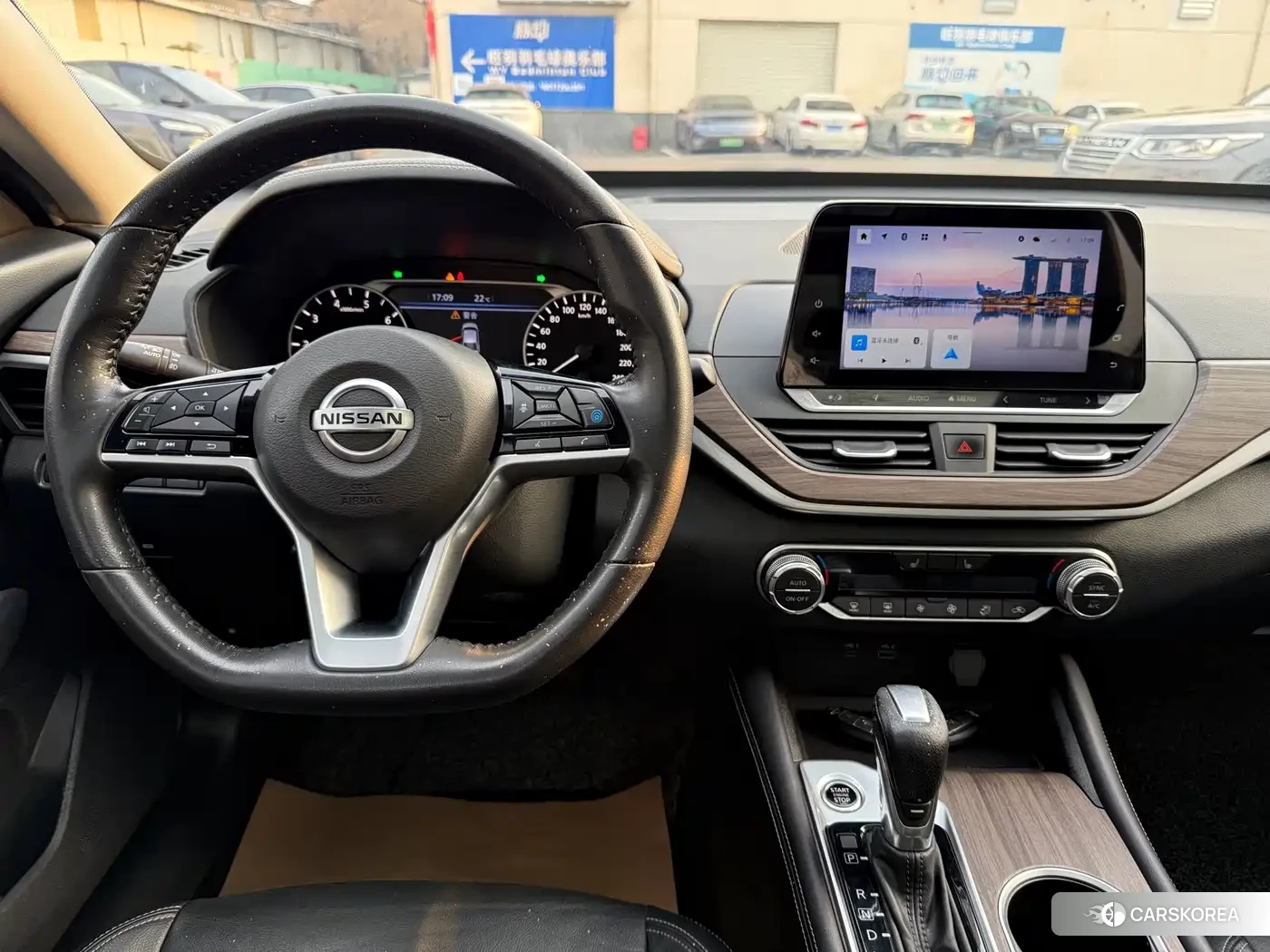 Nissan Altima 2022 Черный из Китая