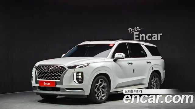 Hyundai Palisade 2021 Белый из Кореи