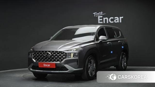 Hyundai The New Santa Fe 2022 Серый из Кореи