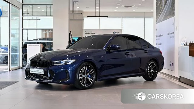 BMW 3 Series (G20) 2025 Синий из Кореи