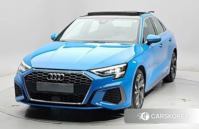 Audi A3 (8Y) 2022 Синий из Кореи