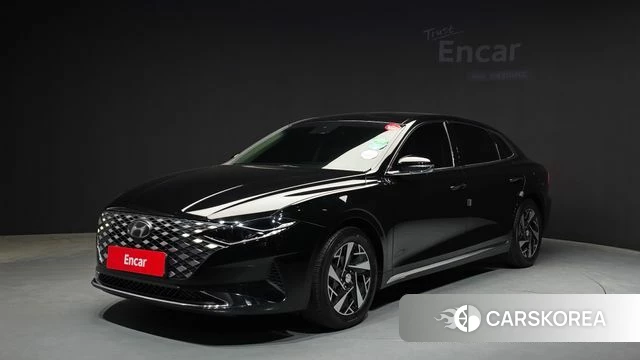 Hyundai The New Grandeur IG Hybrid 2022 Черный из Кореи