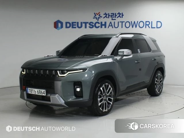 Ssangyong Torres 2023 Темно-зеленый из Кореи