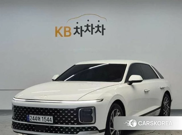 Hyundai Grandeur (GN7) 2024 Белый из Кореи