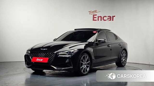 Genesis G70 2018 Черный из Кореи