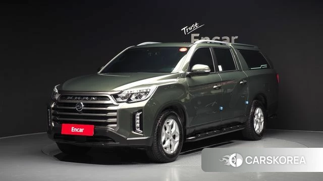 Ssangyong The New Rexton Sports Cannes 2022 Светло-зеленый из Кореи