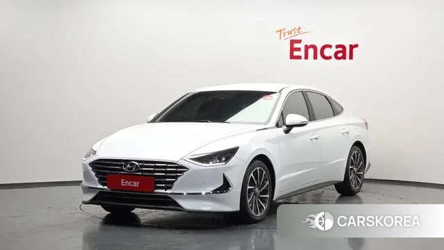 Hyundai Sonata Hybrid (DN8) 2021 Белый из Кореи