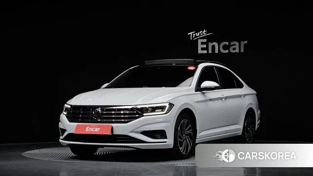 Volkswagen 7th Generation of Jetta 2021 Белый из Кореи