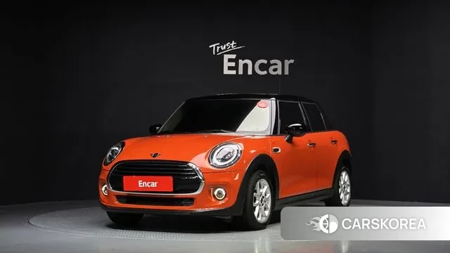 Mini Cooper 2021 Оранжевый из Кореи