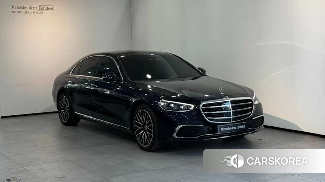 Mercedes-Benz S-Class W223 2025 Синий из Кореи