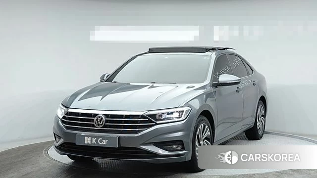 Volkswagen 7th Generation of Jetta 2021 Серебристо-серый из Кореи