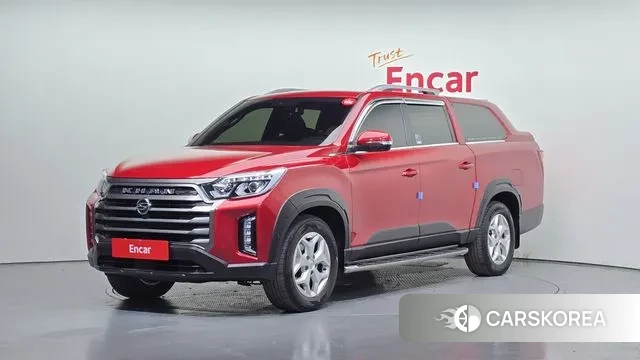 Ssangyong The New Rexton Sports Cannes 2021 Красный из Кореи