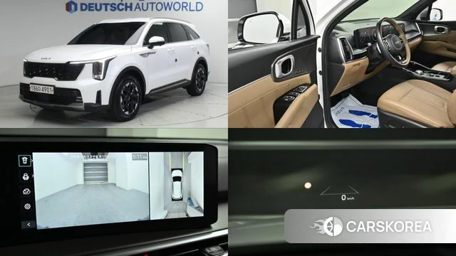 Kia The New Sorento 4th Generation 2023 Белый из Кореи
