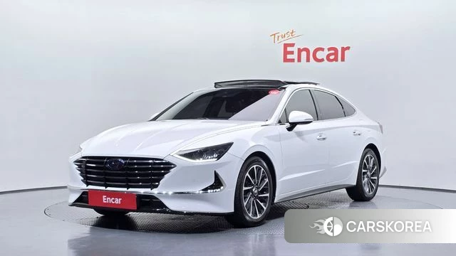 Hyundai Sonata (DN8) 2019 Белый из Кореи