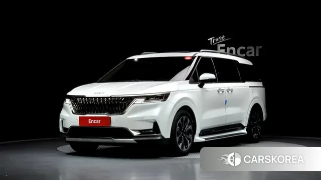 Kia Carnival 4th generation 2023 Белый из Кореи