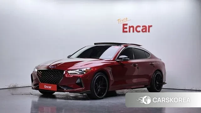 Genesis G70 2019 Красный из Кореи