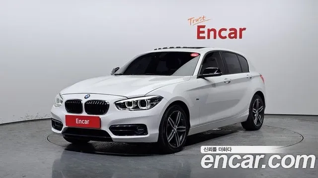 BMW 1 Series (F20) 2018 Белый из Кореи