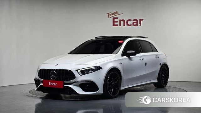 Mercedes-Benz A-Class W177 2023 Белый из Кореи