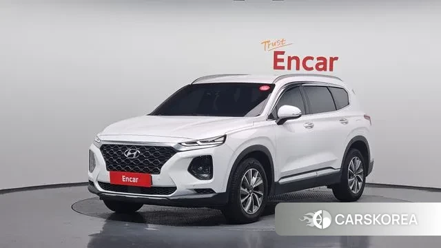 Hyundai Santa Fe TM 2019 Белый из Кореи