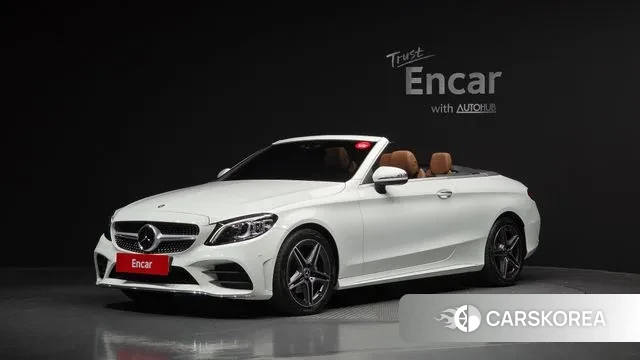 Mercedes-Benz C-Class W205 2021 Белый из Кореи