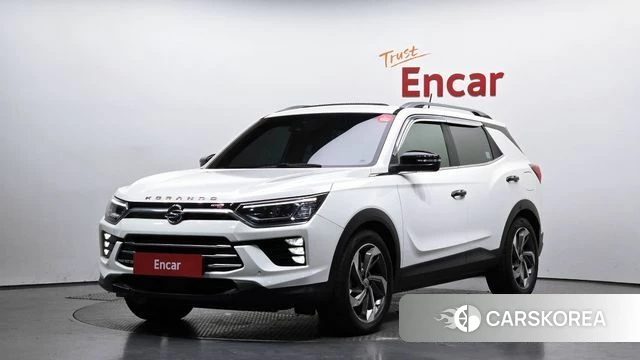 Ssangyong Beautiful Korando 2019 Белый из Кореи