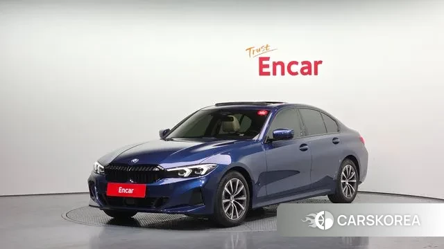 BMW 3 Series (G20) 2022 Синий из Кореи