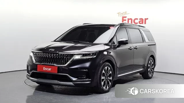Kia Carnival 4th generation 2021 Серый из Кореи