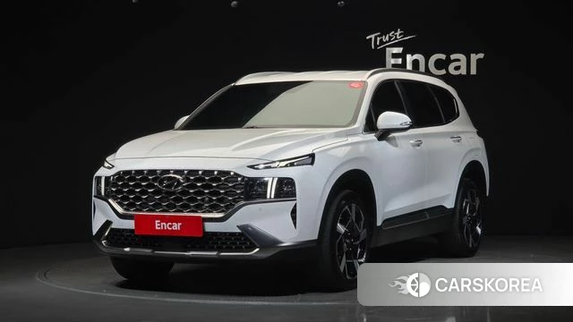 Hyundai The New Santa Fe 2021 Белый из Кореи