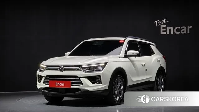 Ssangyong Beautiful Korando 2019 Белый из Кореи