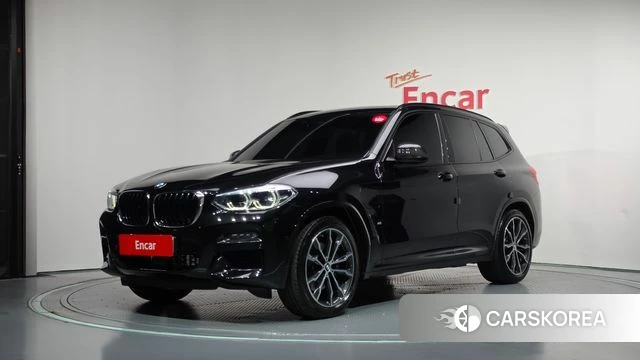 BMW X3 (G01) 2021 Черный из Кореи