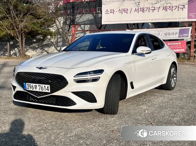 Genesis The New G70 2021 Белый из Кореи